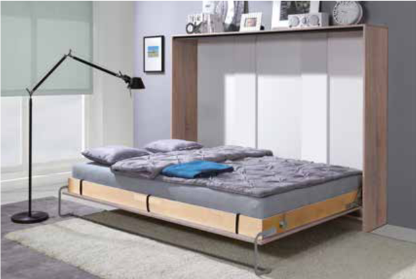 Double Horizontal Wall Bed ST MarMell Furniture