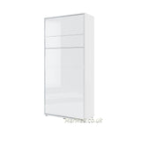 single vertical wall bed, folding bed, fold down bed,  fold out bed, hidden bed, fold away bed, Murphy bed, convertible bed, wall bed with cabinet, pull-down bed, space saving bed, wall bed, beds, munltifunctional bed, marmell furniture