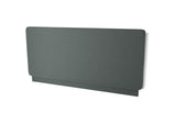 Graphite upholstered headboard – integrated with folding bed TD, modern bedroom interior