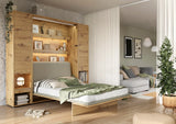 marmell-double-vertical-wall-bed-cabinets-drawers-with-LED-lights