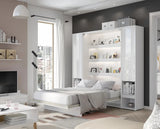 Double Vertical Wall Bed with 2 Cabinets – Space-Saving Storage Bed MK-1,7