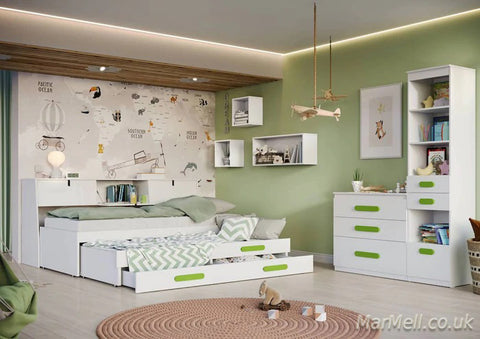 RP3, kids bedroom set, bedroom furniture, children bedroom furniture, teenager furniture, cool room for teens, marmell 