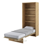 single vertical wall bed, folding bed, multifunctional bed, fold - downbed, Murphy bed, Space Saving Bed, Hidden bed, open convertible bed marmell