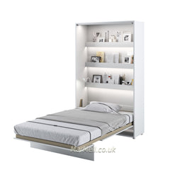 small double vertical wall bed, convertible bed, wall bed with cabinet, pull-down bed, space saving bed, wall bed, beds, vertical wall bed, folding bed, fold down bed,  fold out bed, hidden bed, fold away bed, Murphy bed, munltifunctional bed, marmell furniture